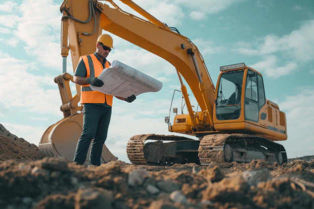 Heavy machinery used construction industry engineering 23 2151307779