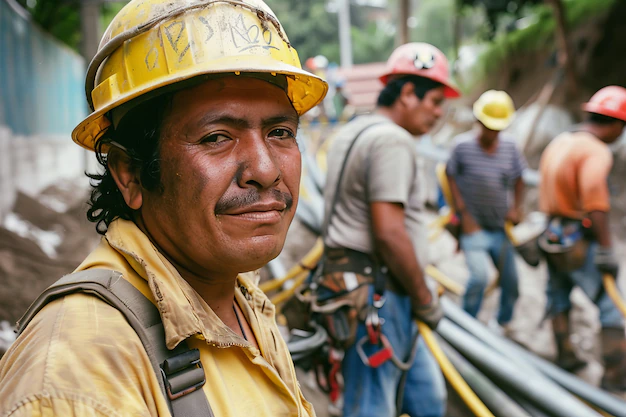 Portrait person working construction field 23 2151349729